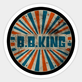 b.b.king Sticker